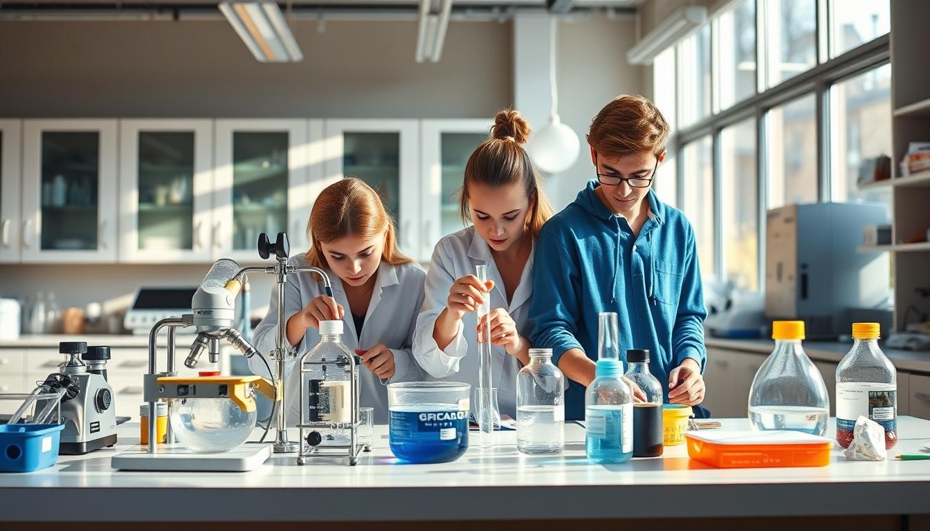 Student preparing for exams with study materials